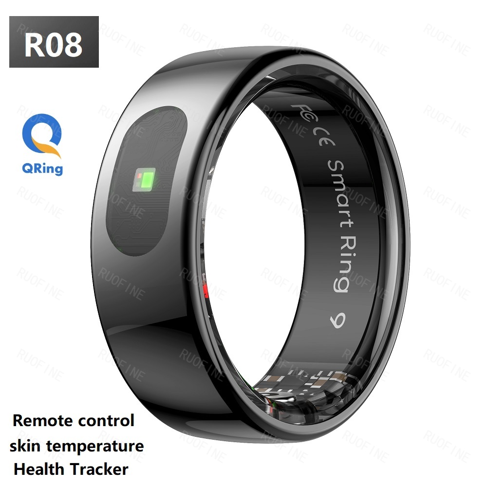 Smart Ring Health - Ring R08 Qring Women's Men Message