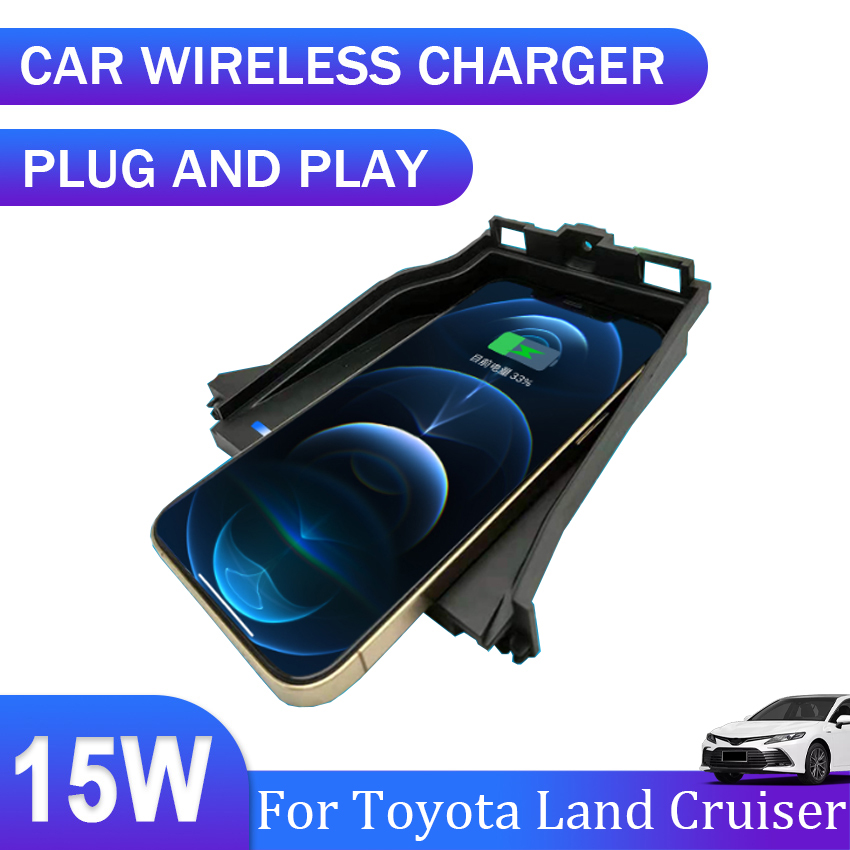 Wireless Phone Charger Pad - 15W Car QI Wireless Charger phone