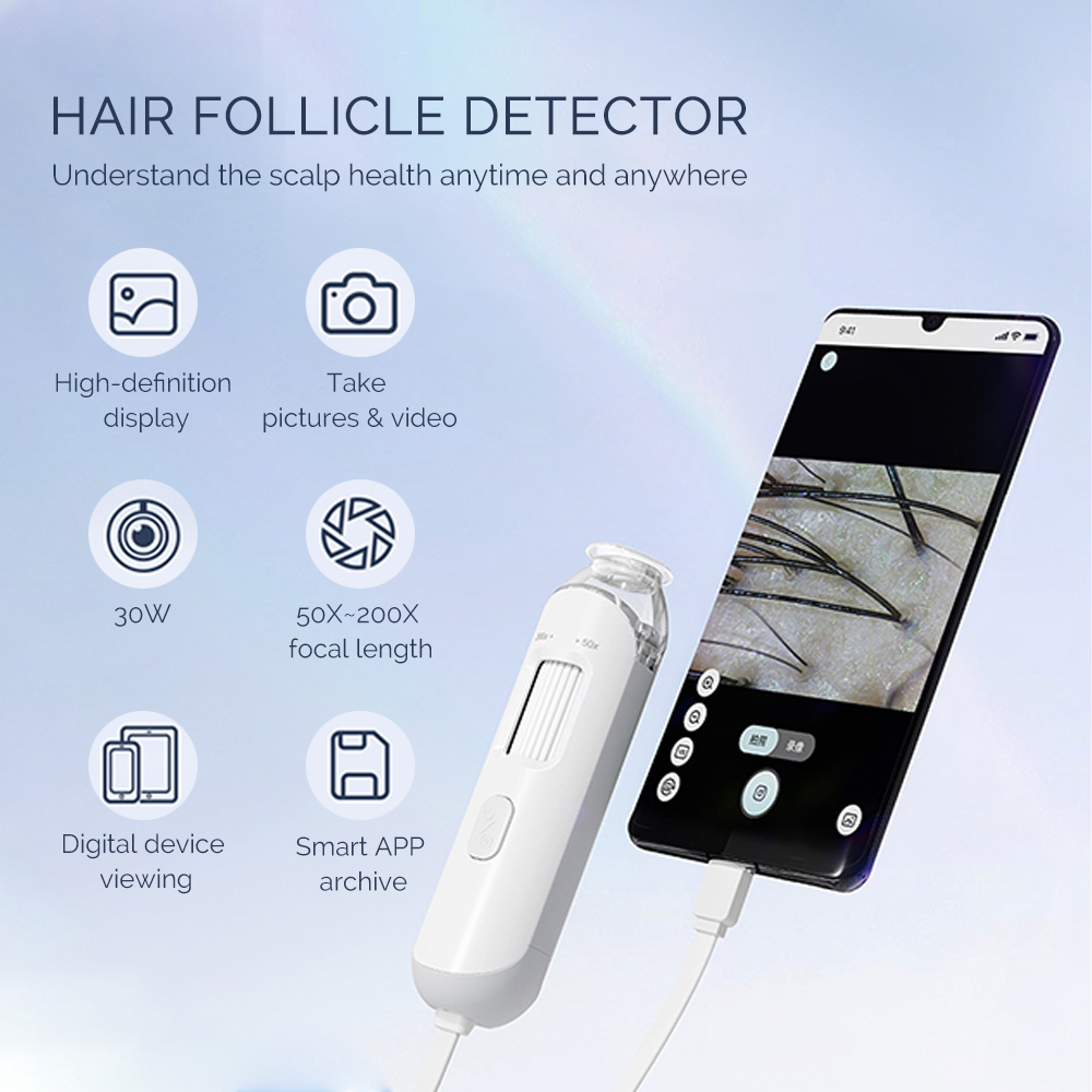 New 50X/200X Hair Follicles Sc - огляд і ціна Electronics Quiz