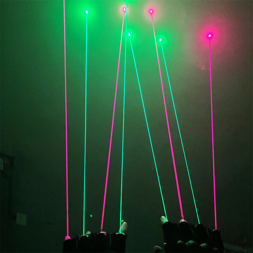 Magicool RG 4 Lasers Gloves Gl - огляд і ціна Led Gloves Music