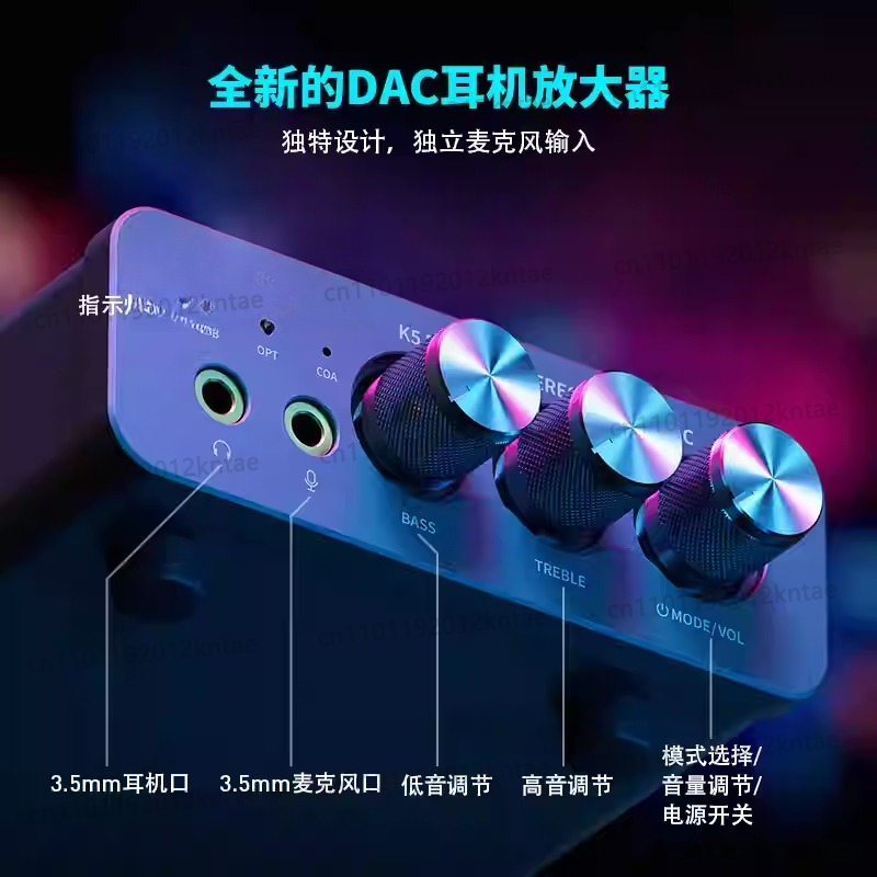K5 PRO MINI Stereo DAC Headpho - огляд і ціна Usb Sound Card External