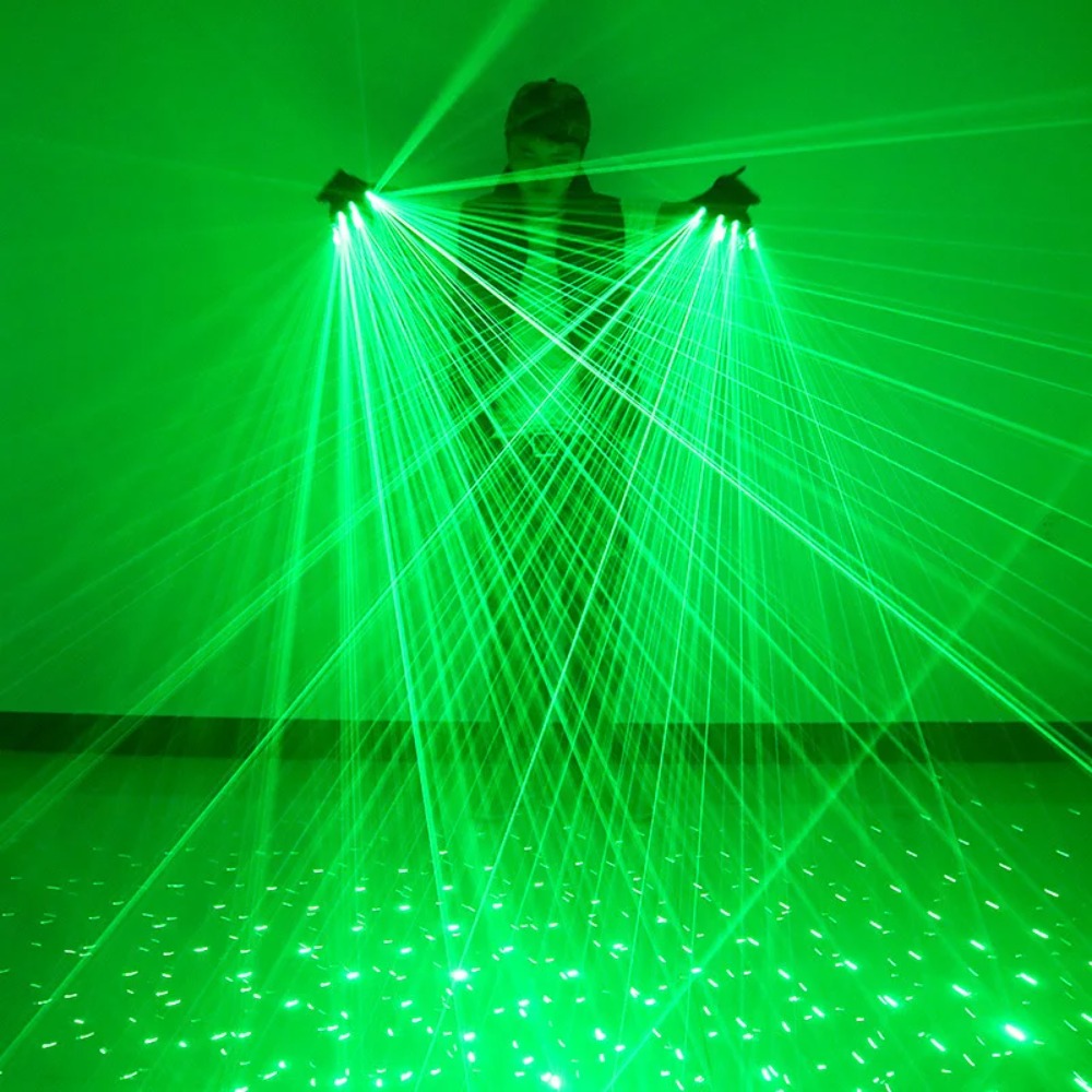 Green Laser Gloves Laser Flash - огляд і ціна Led Gloves Music