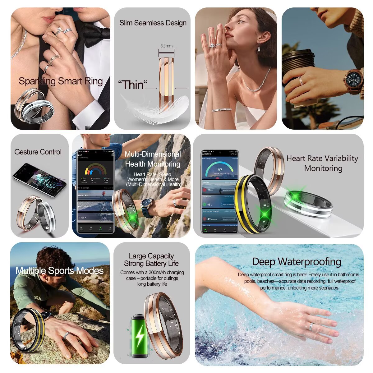 2026 Smart Ring For Men Women  - огляд і ціна Smart Ring Health