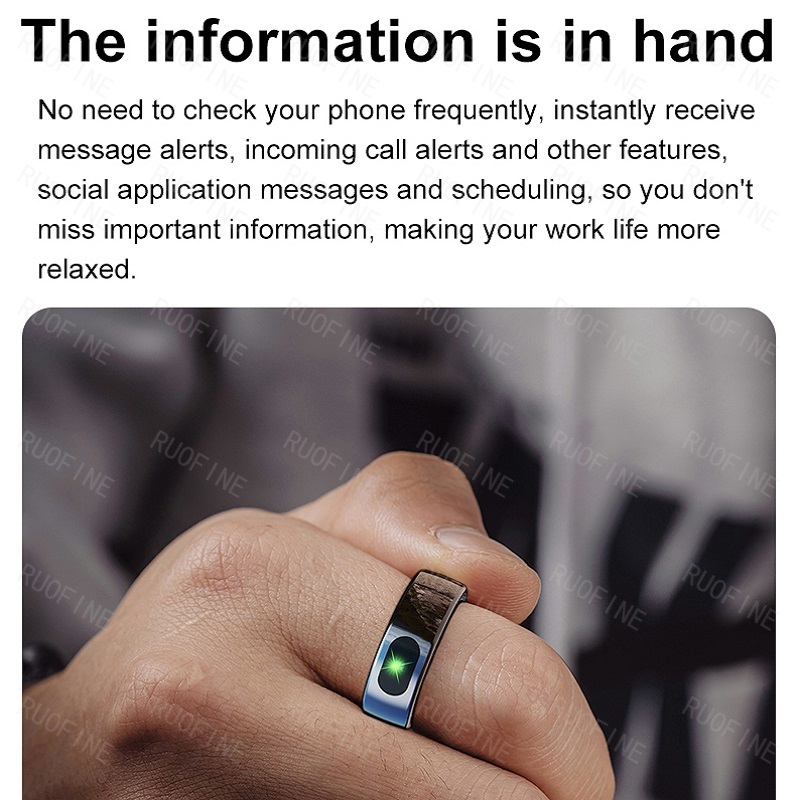 Ring R08 Qring Women's Men Mes - огляд і ціна Smart Ring Health