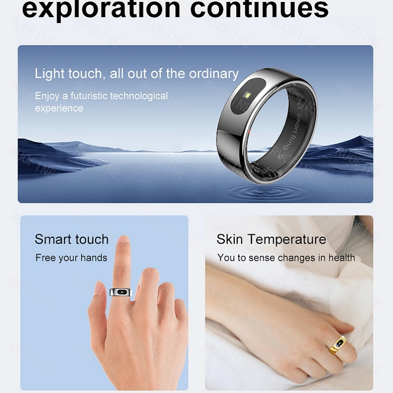 Ring R08 Qring Women's Men Mes - огляд і ціна Smart Ring Health