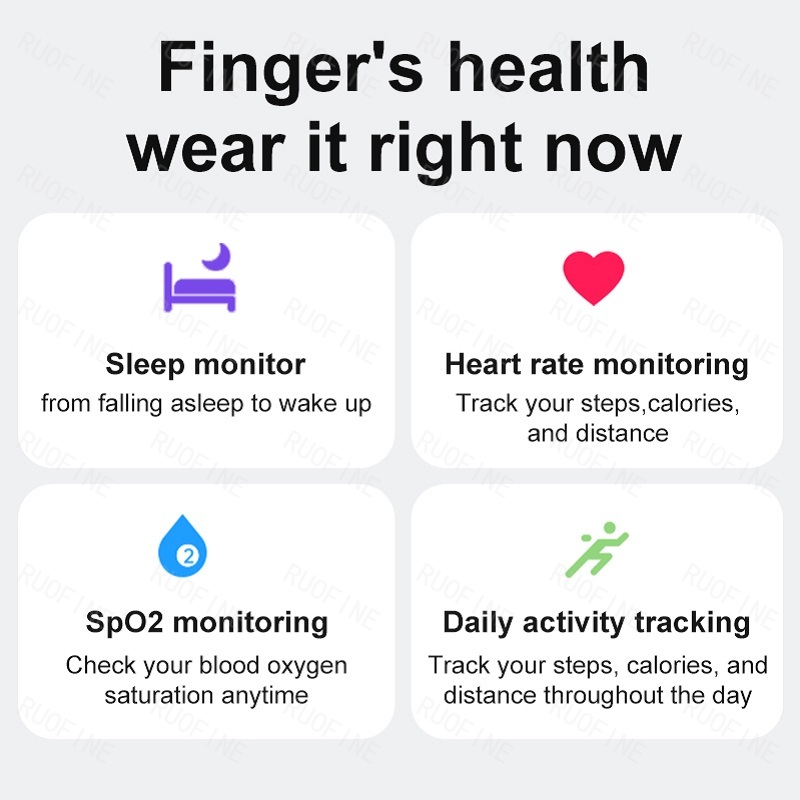 Ring R08 Qring Women's Men Mes - огляд і ціна Smart Ring Health