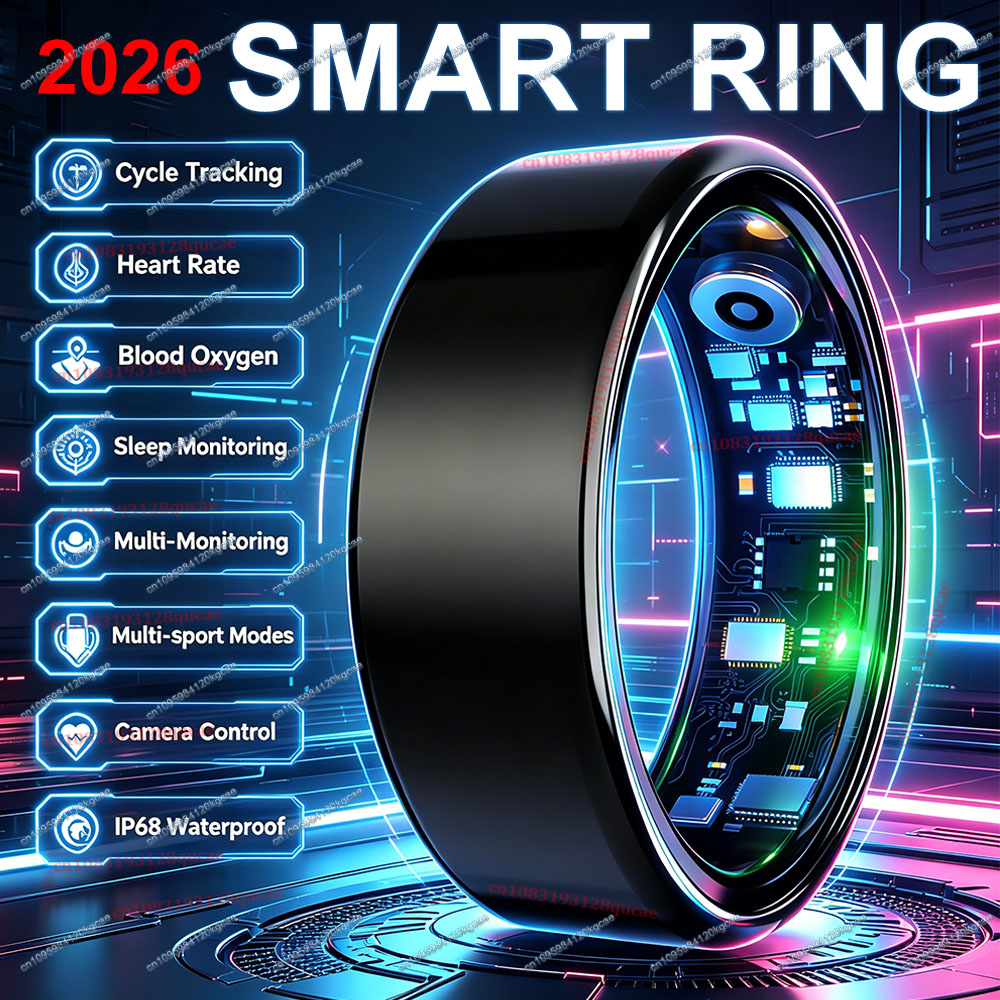 2026 New Smart Ring Heart Rate - огляд і ціна Smart Ring Health