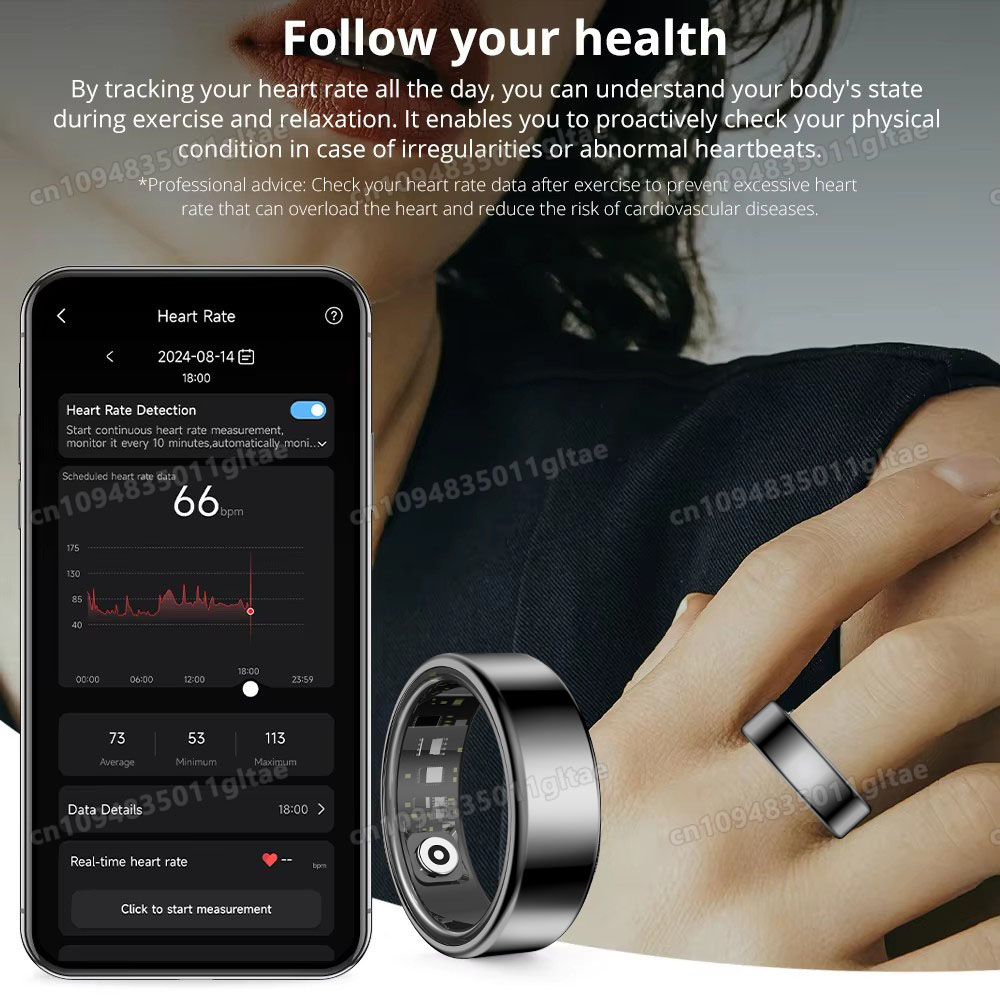 R10 Smart Ring With Charging C - огляд і ціна Smart Ring Health