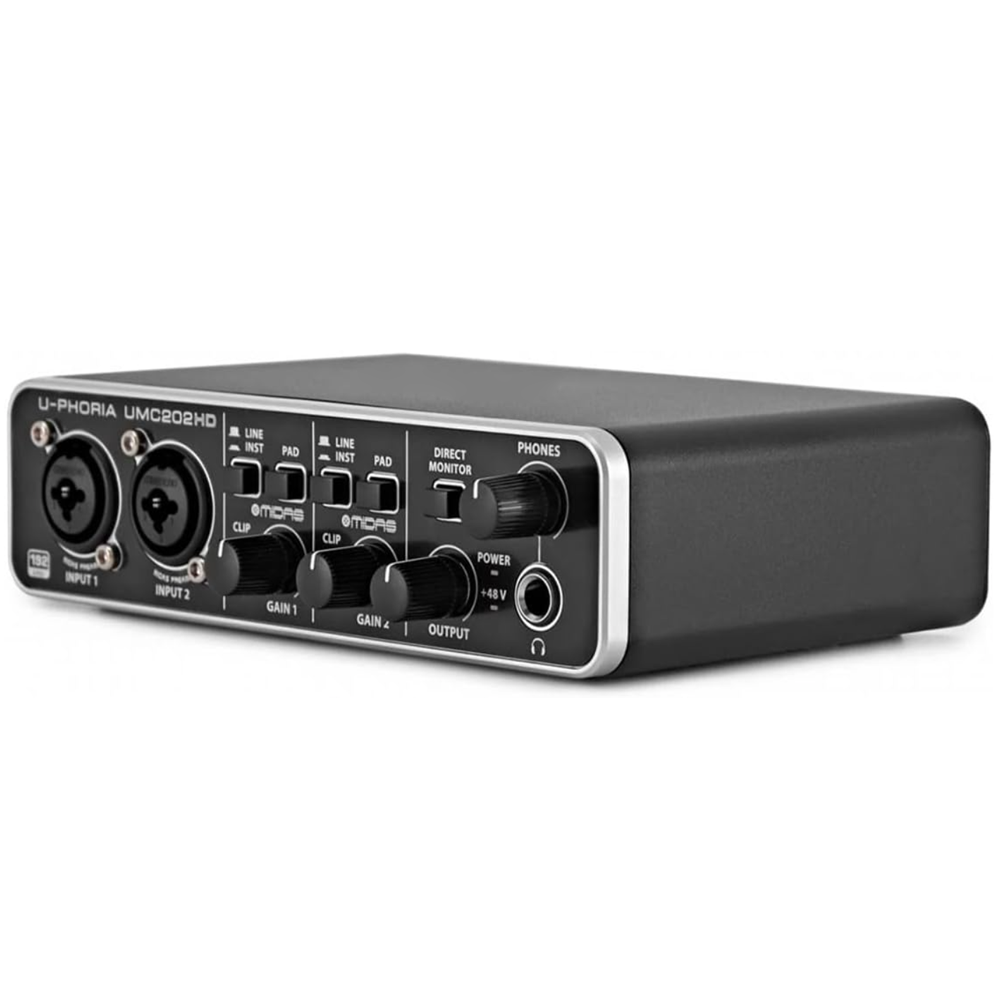 UMC202HD Microphone Amplifier  - огляд і ціна Usb Sound Card External