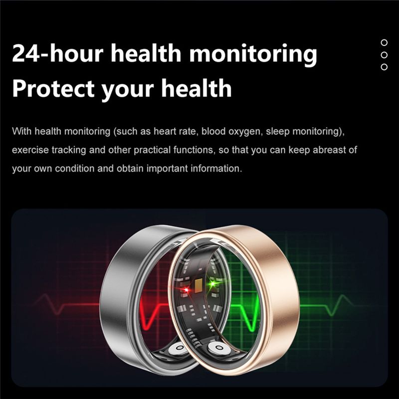 ABZZ-SR06 Smart Ring, Health M - огляд і ціна Smart Ring Health