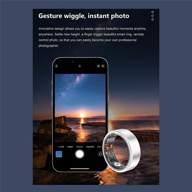 ABZZ-SR06 Smart Ring, Health M - огляд і ціна Smart Ring Health