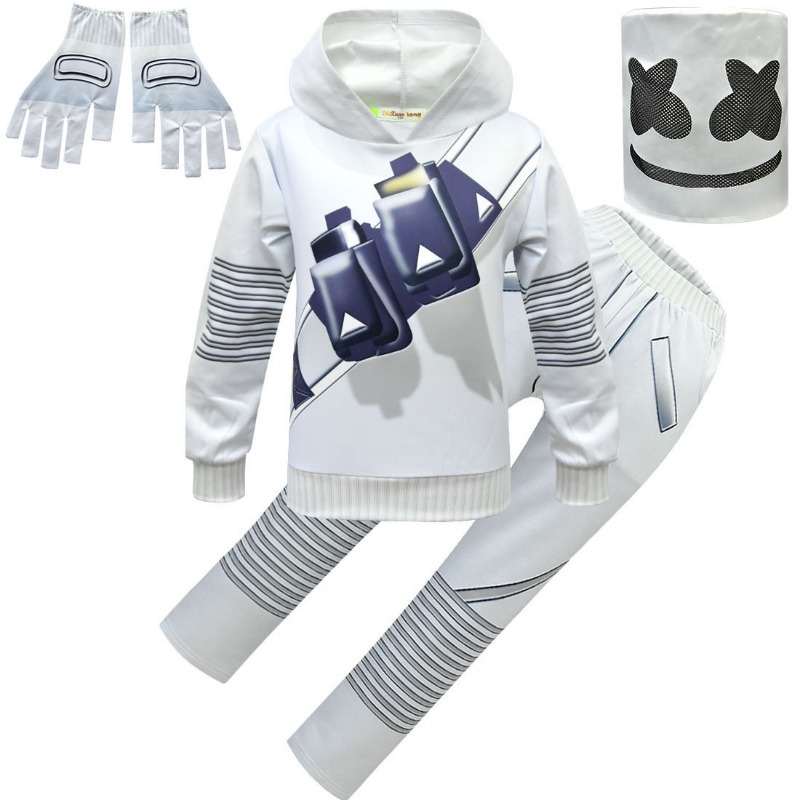 Kids Cosplay Costume Boys Mars - огляд і ціна Led Gloves Music