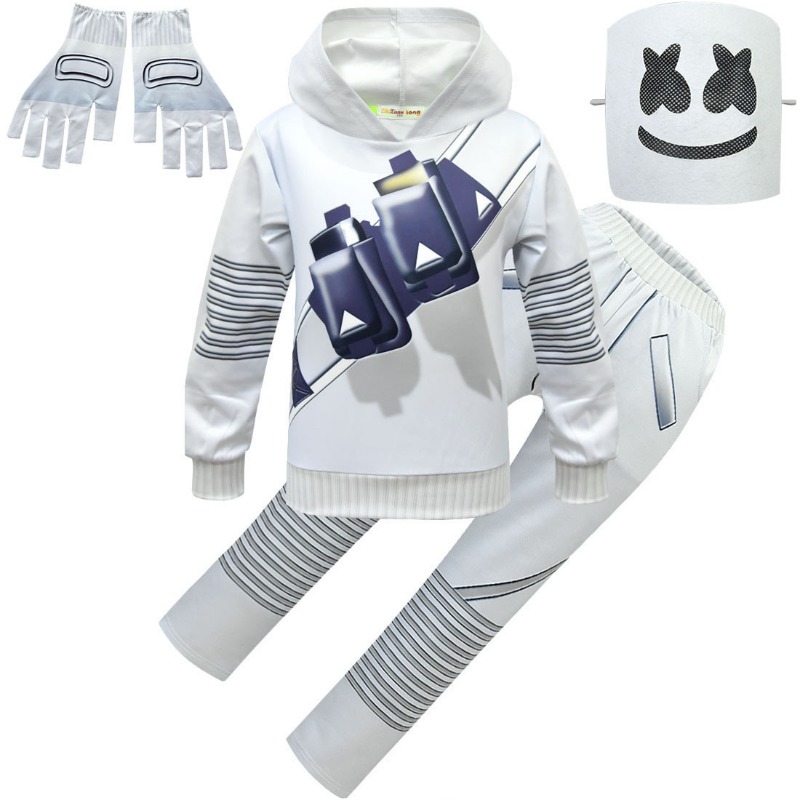 Kids Cosplay Costume Boys Mars - огляд і ціна Led Gloves Music