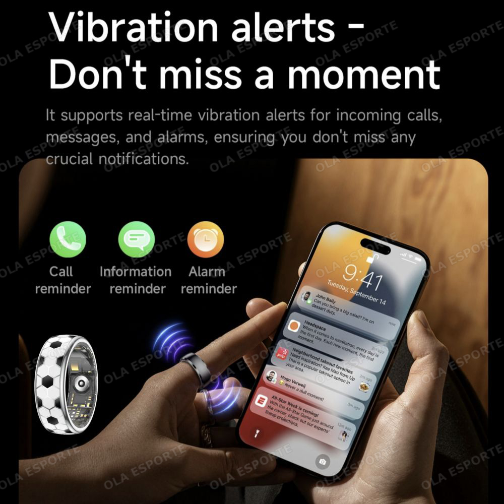 NEW Vibration Alerts Smart Rin - огляд і ціна Smart Ring Health