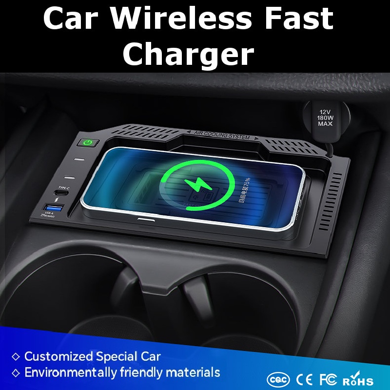 15W Car Wireless Charger QI Ph - огляд і ціна Wireless Phone Charger Pad