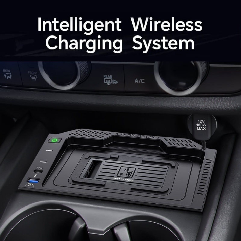 15W Car Wireless Charger QI Ph - огляд і ціна Wireless Phone Charger Pad