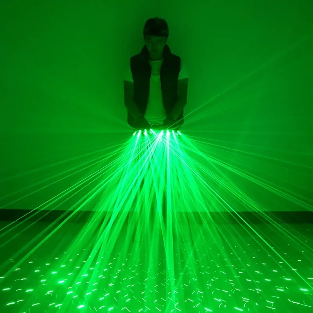 Green Laser Gloves Laser Flash - огляд і ціна Led Gloves Music