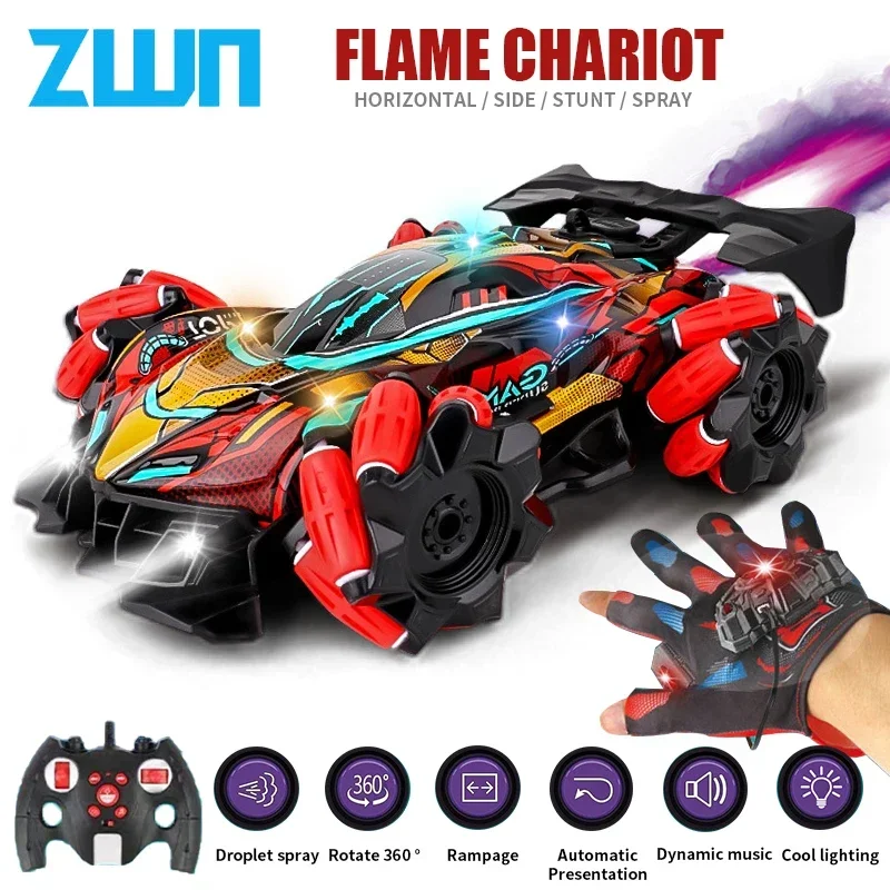 F2 RC Drift Car With Music Led - огляд і ціна Led Gloves Music
