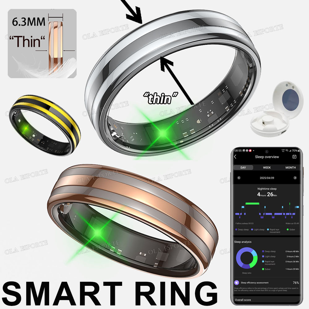 New Smart Ring Heart Rate Stre - огляд і ціна Smart Ring Health