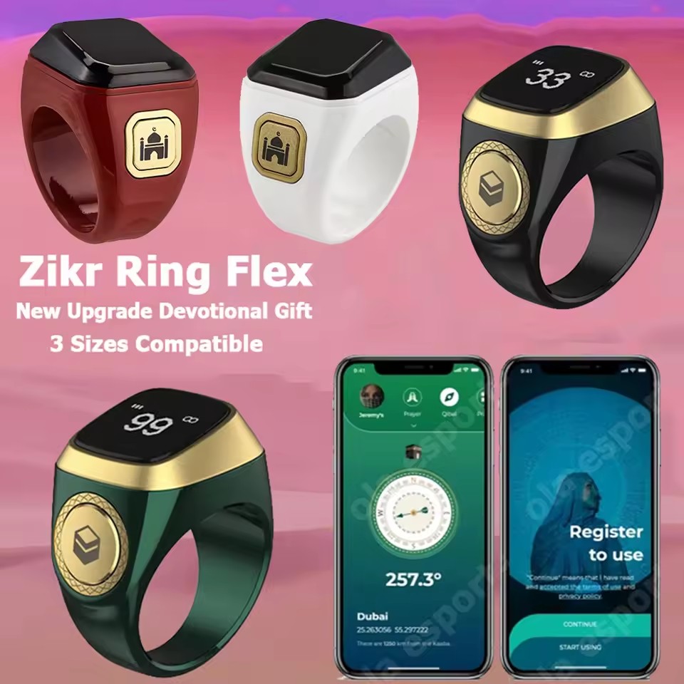 2026 Newest Qibla Zikr Muslim  - огляд і ціна Smart Ring Health