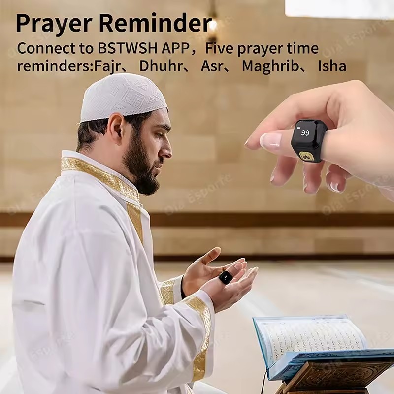 2026 Newest Qibla Zikr Muslim  - огляд і ціна Smart Ring Health